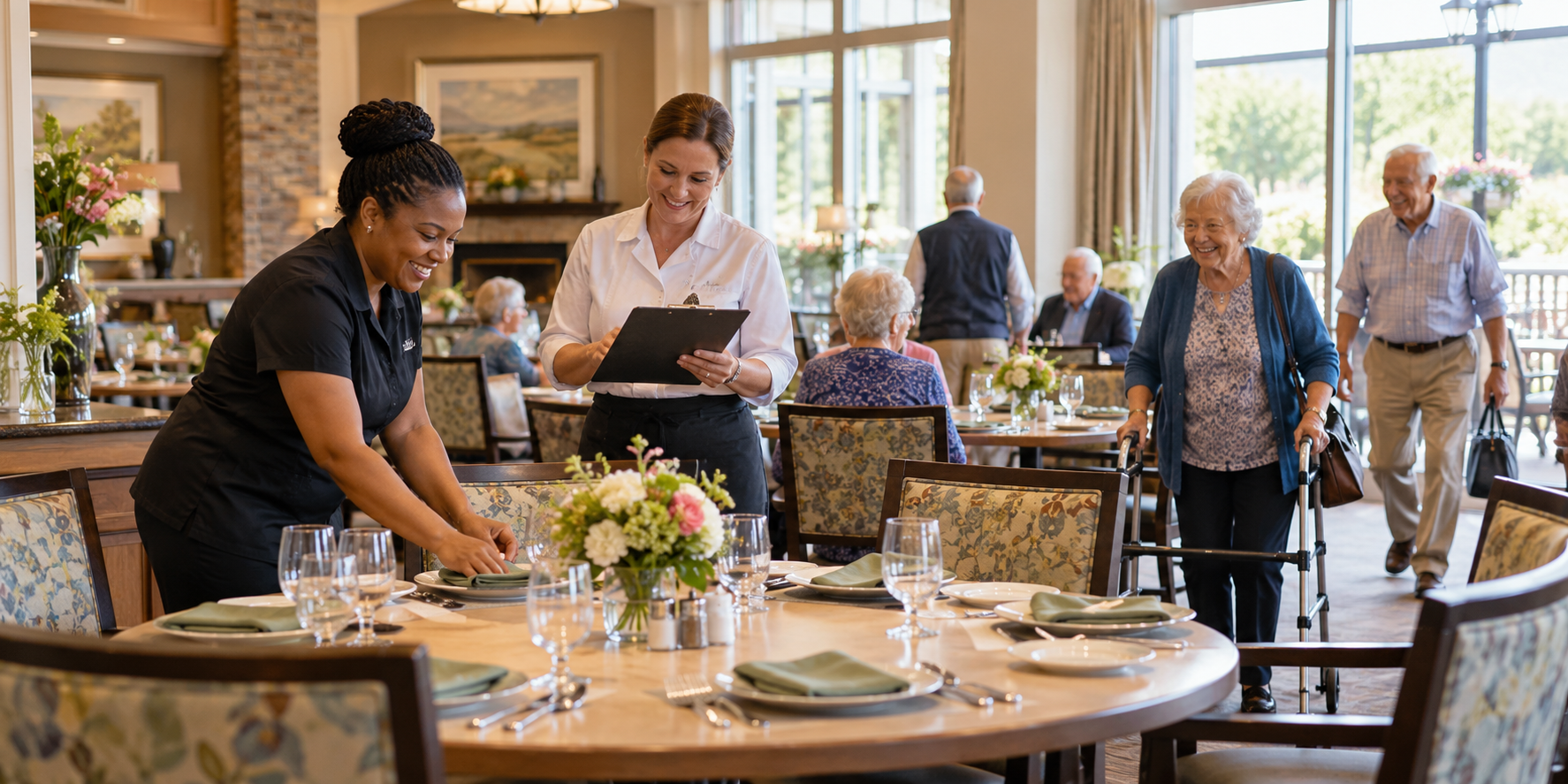 Dining Reservations: Plan Capacity Without Rushing Residents