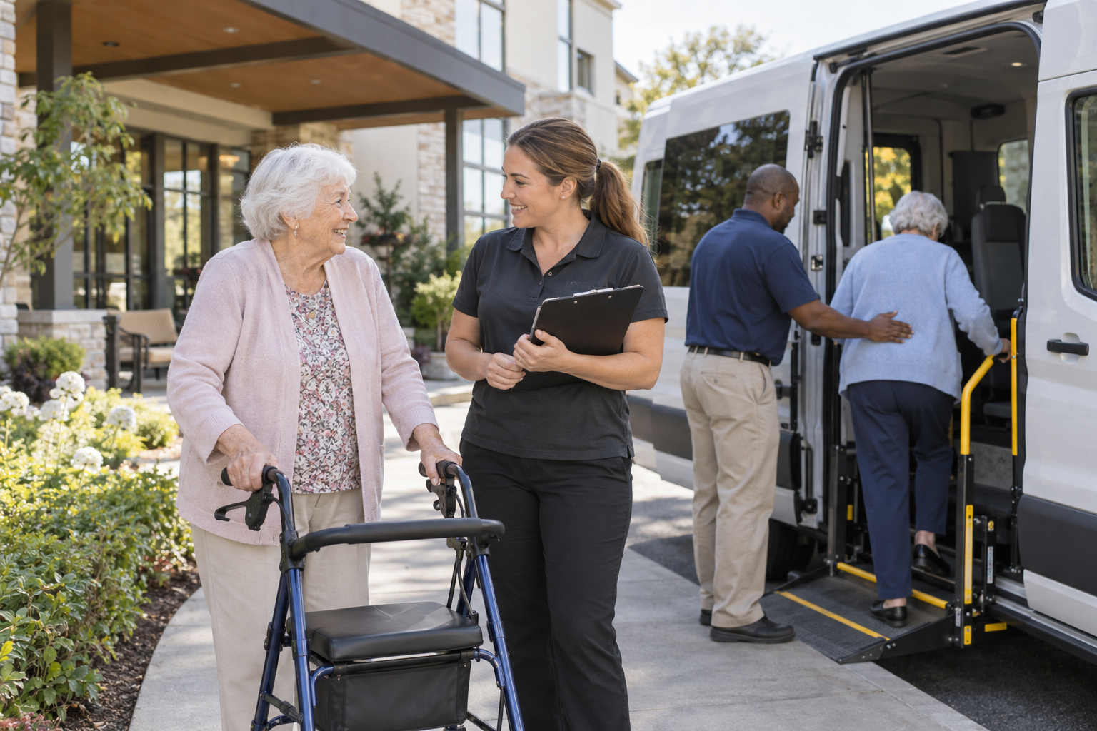 Transportation Scheduling in Senior Living: Clearer Handoffs